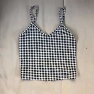B&W Checkered Tank Top